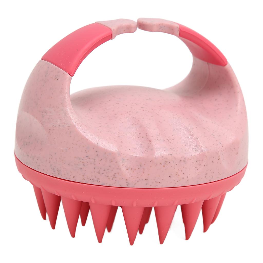 Hair Shampoo Brush with Soft Silicone Bristles Promote Blood Circulation Light Scalp Massager for Straight Curly Hair