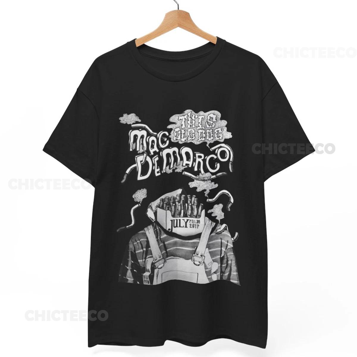 

Унисекс футболка Mac DeMarco, Ретро Инди-рок музыкант, Унисекс футболка музыкальной группы M