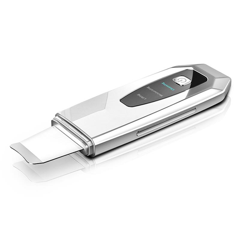 Kinsei Beauty Hordozható arcradírozó otthoni HASZNÁLAT MINI Hordozható VEZETÉK NÉLKÜLI Ion Ultrahangos Arcszpatula Arcexfoliáló Szépségápoló Készülék