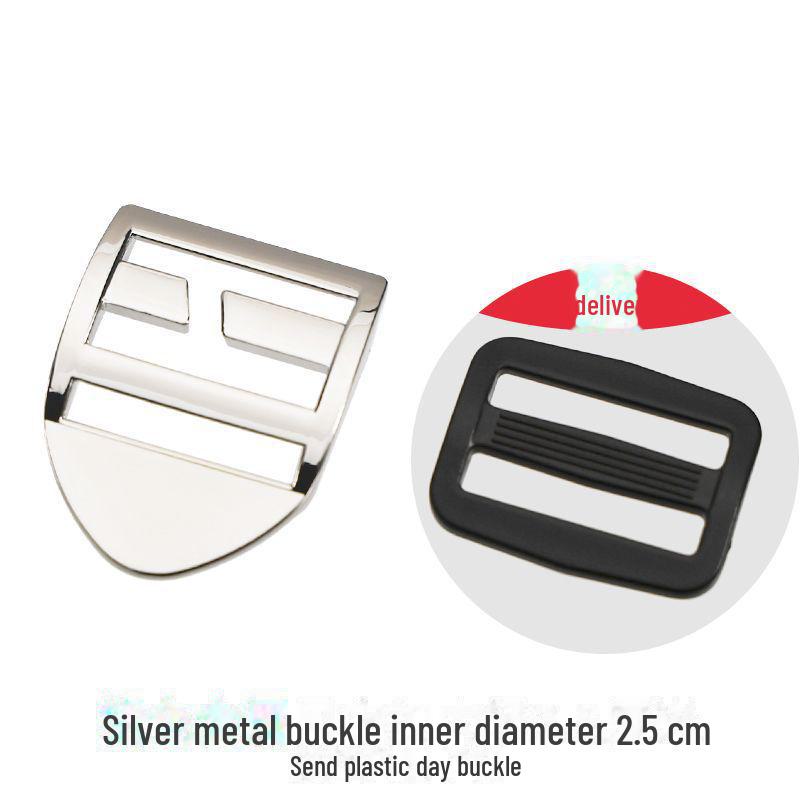 Reinforced Metal Buckle Mesh Backpack with Adjustable Straps for Hiking and School