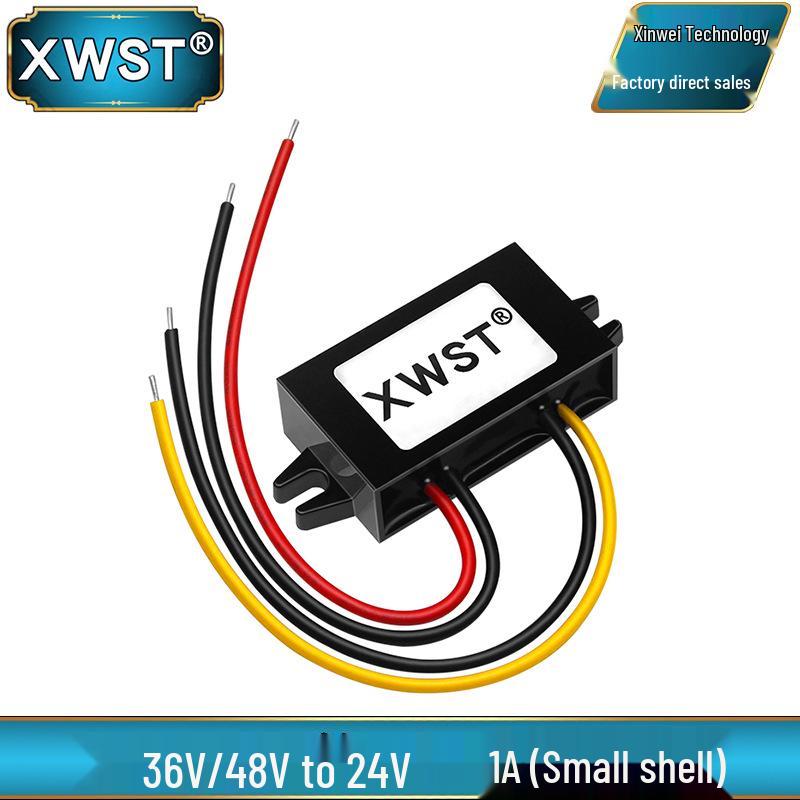 36V/48V to 24V DC-DC Step-Down Waterproof Converter Module: 36V/48V to 24V Transformer Power Supply