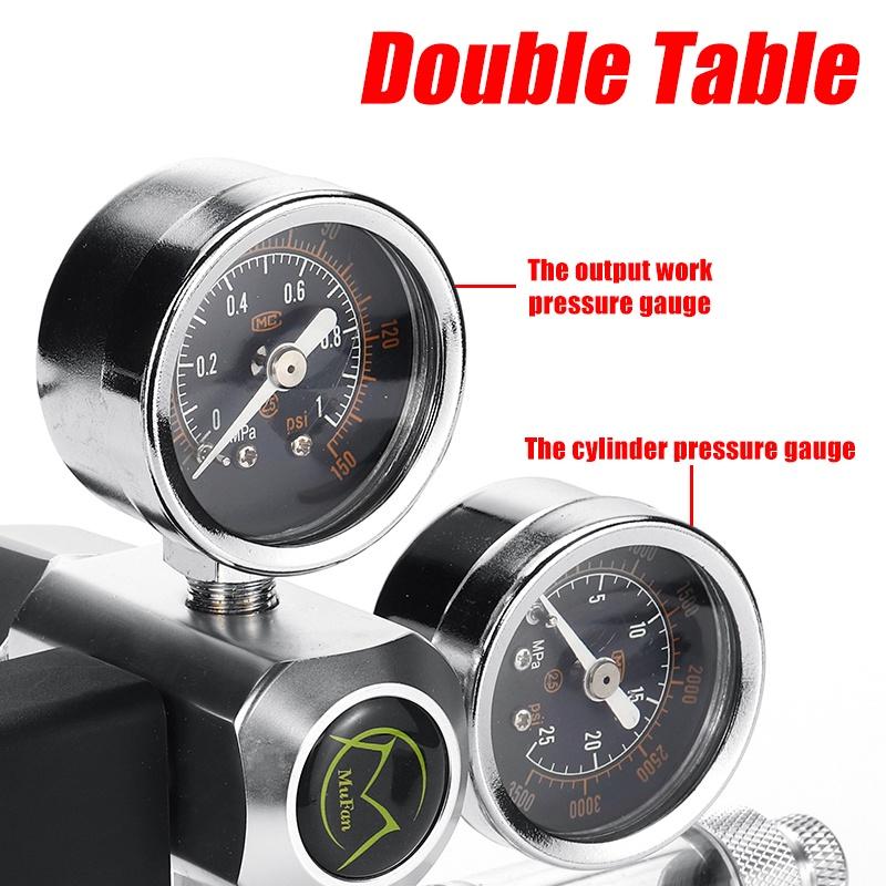 G5/8 W21.8 Aquarium Co2 Regulator System With Check Valve Bubble Counter Magnetic Solenoid Carbon Dioxide Meter