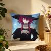 Fashion Rragna Crimsioned Cushion Cover Versatile DoubleSided Pillow Case Fit for Sofa Bed Car  Daily Decor