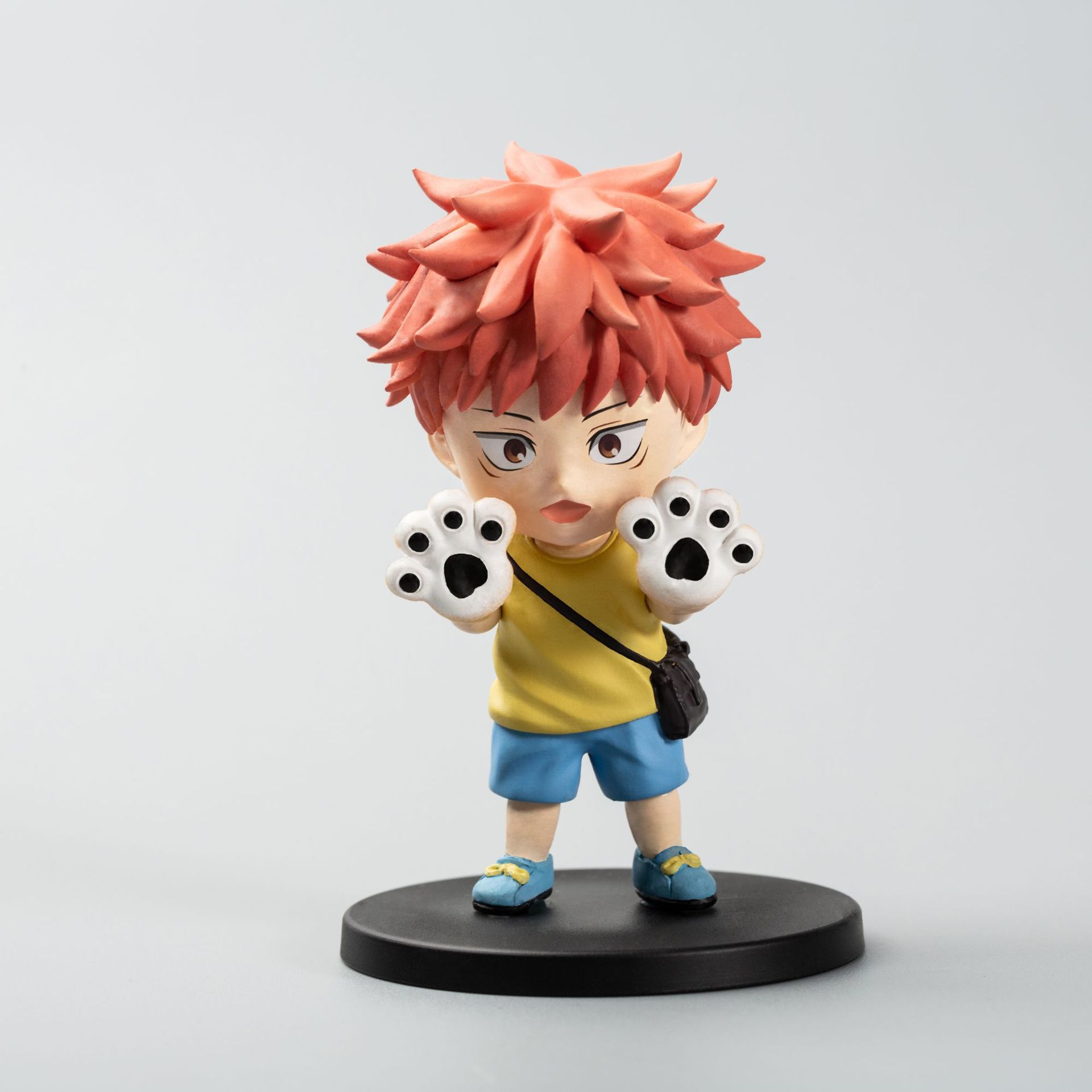 Coldplay anime, spell return war, knotweed Youren, Fu Hee Hui, five Wu Q version dolls, boxed figures