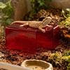 Translucent Lizard Acrylic Shelter Breathable Reptile Hideout Reptile Hide Cave  Pet Breeding