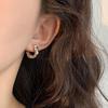 Geometric Irregular Textured Earrings - Trendy Korean Fashion for Women