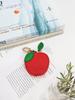 Fresh Style Leather Fruit Coin Purse Keychain Charm