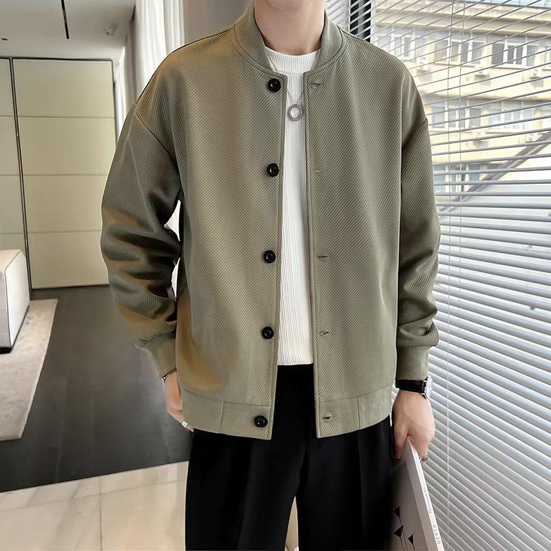 2025 Men's Casual Workwear Jacket - Trendy Spring/Autumn Fashion