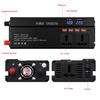 Inverter Socket Adapter Charger 3000/4000/6000W USB Car Inverter Converte LED Display Modified Sinewave Power DC12/24V