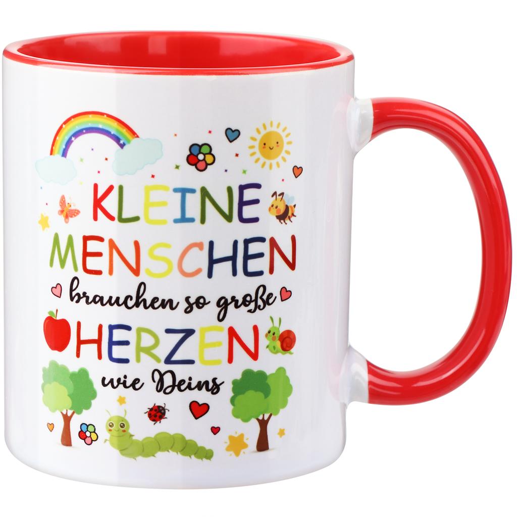 1 StüCke Bedruckte Tasse Kaffeetasse Erzieherin Tasse Geschenk Danke DankeschöN Abschiedsgeschenk FüR Erzieher Zum Kindergarten