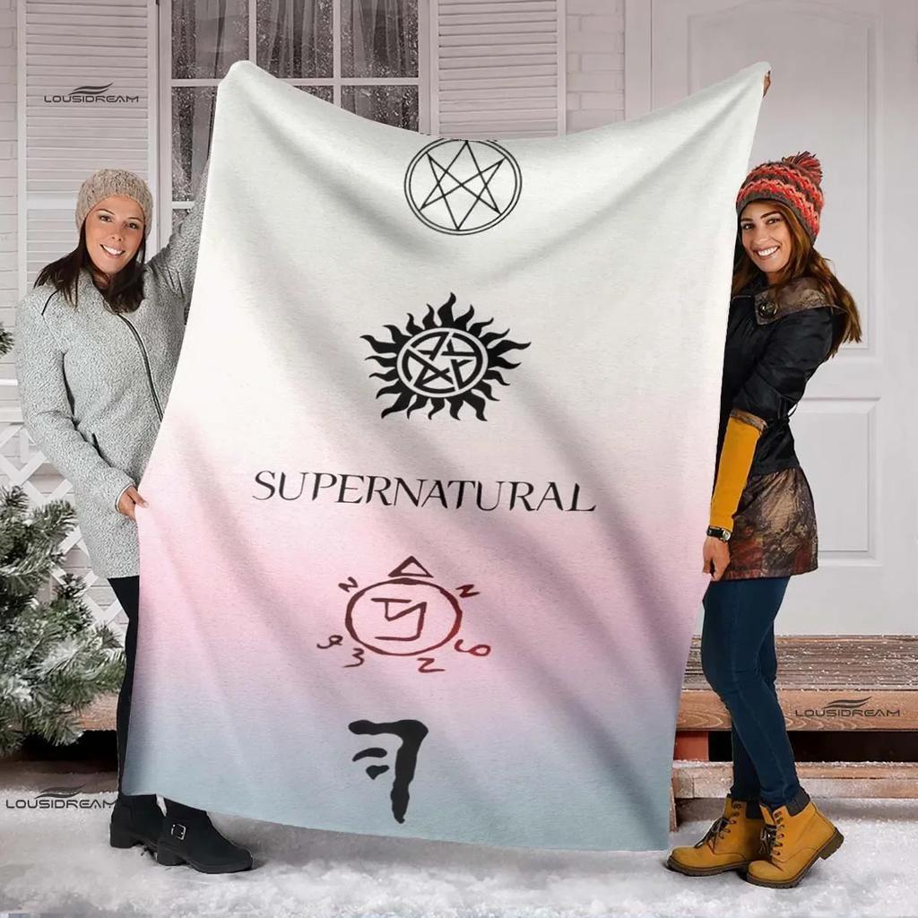 Multi-size Supernatural 3D Printing Four Seasons Blanket Sofa Cover Travel Bed Plush Blanket Lightweight Flannel Blanket
