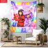 APHMAU Custom Name Tapestry Personalized Wall Art Hanging Bohemian Home Decor for Bedroom Dorm Living Room
