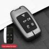 Premium Metal Protective Shell for Jaguar Key - Compatible with XFL/XEL/XJL/FPACE; High-End Men's Key Case with Buckle