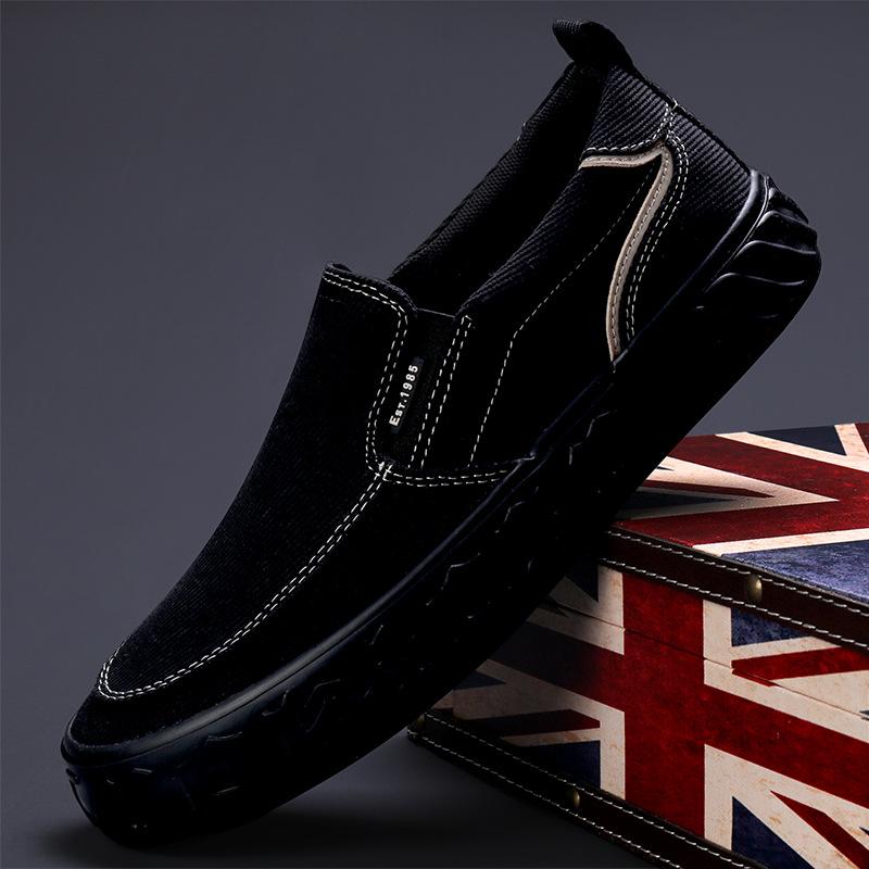 New Spring Men's Shoes Korean Style Trendy and Versatile Fashion Casual Men's Canvas Shoes Comfortable and Lightweight