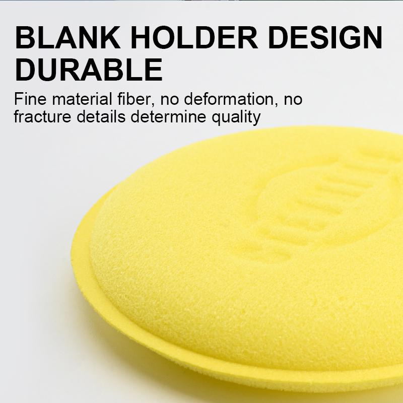 Car Foam Sponge Wax Applicator Cleaning Detailing Pads Car Waxing Polishing Pad Home Car Wash Care 10cm Car Cleaning Kit