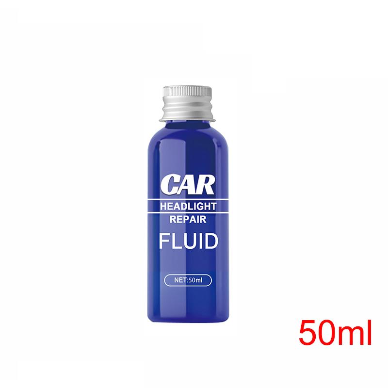 Car Headlight Restoration Liquid Removing Oxidation Dirt Scratch Headlamps Repair Polish Kit Auto Light Protective Coating Tool