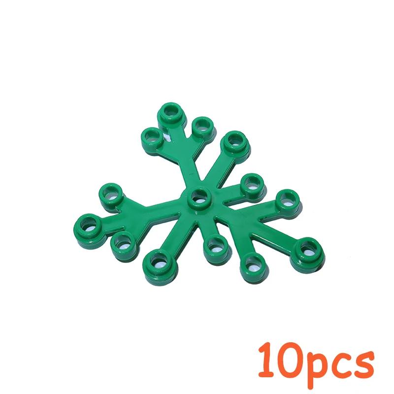 MOC Plants Accessories Bricks City Big Pine Tree Branch Bush Green Grass Flower Building Bricks 2417 2423 4727 6255 30176 33291