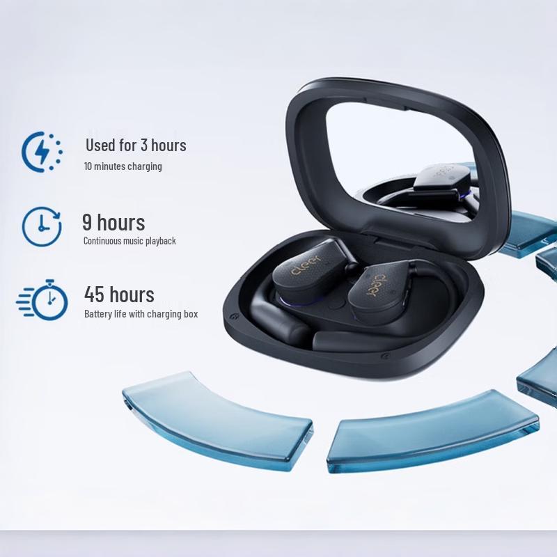 Cleer ARC6 Open-Ear AI Smart Sport Bluetooth Wireless Headphones