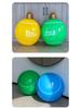 Outdoor PVC Inflatable Christmas Ball with Hanging Lantern for Courtyard Decoration