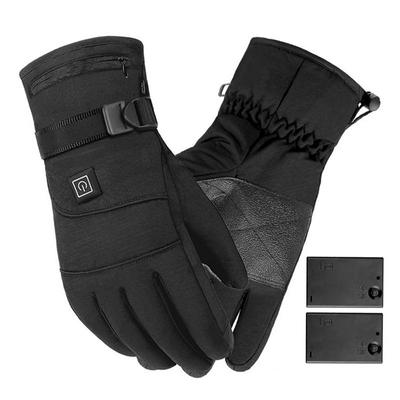 Heated Motorcycle Gloves Touch Screen Winter Moto Heating Gloves Warm Waterproof Heating Thermal Gloves Motorcycle Accessories