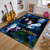 Hogwarts Design Area Rug Personalized Name- Non-Slip, Soft & Cozy Floor Mat for Living Room, Office - Indoor/Outdoor Carpet