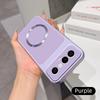 For VIVO X300 FE S50 Pro Mini Case New Lychee Pattern CD Magnetic Ring Ultra-Thin Cover For VIVO X300FE Anti-drop Funda