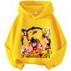Dragon Ball Chibi Characters Kids Hoodie 100-160 Size 3-12 Years Boys Casual Sporty Children's Sweatshirt