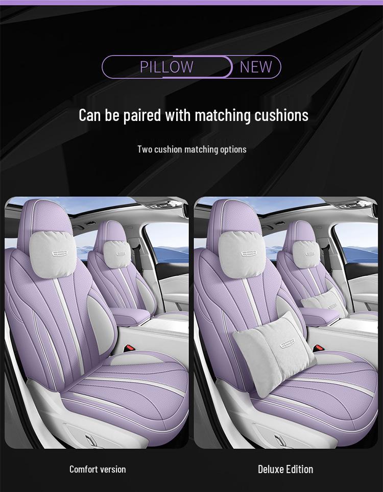 Leather Car Seat Cushion for Xingrui L, Five-Seater - New Style, Specific Fit