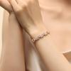 Geometric Zircon Bracelet Light Luxury Temperament Trendy Women's Adjustable