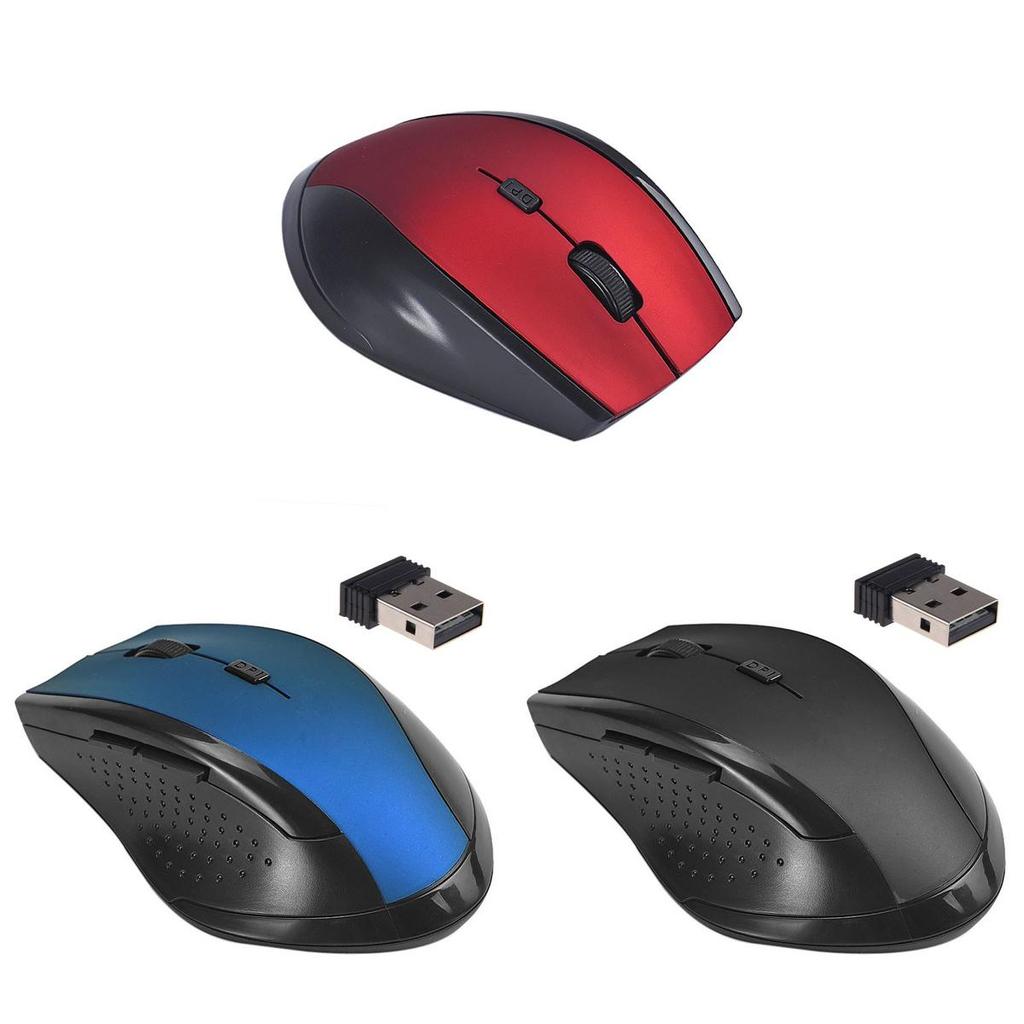 Wireless Mouse Usb For Laptops With Adjustable Resolution And Ergonomic Design