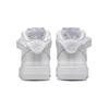 Nike Air Force 1 Mid EasyOn SE GS Triple White Kids Sneakers FN1193-111