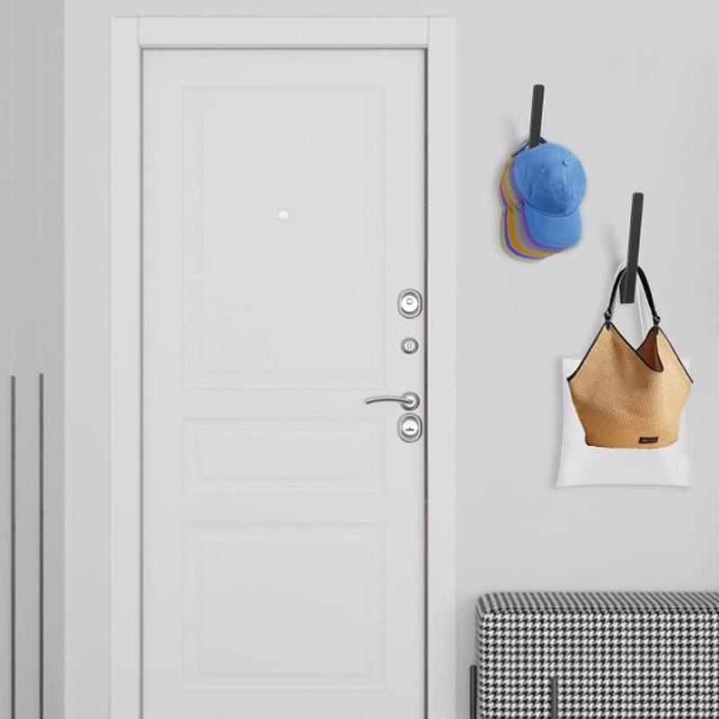 2 Pack Hat Rack for baseball caps, Strong Hat Hooks Wall Mount hat rack Ball Cap Holder