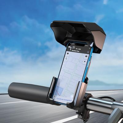 Motosiklet Telefon Desteği Darbeye Dayanıklı Bisiklet Gidon Telefon Tutucu Bisiklet Telefon Braketi 4.7-7 İnç Cep Telefonları için