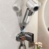 Non-punching Hair Dryer Stand Hands Free Hair Dryer Storage Bracket  Pet Grooming