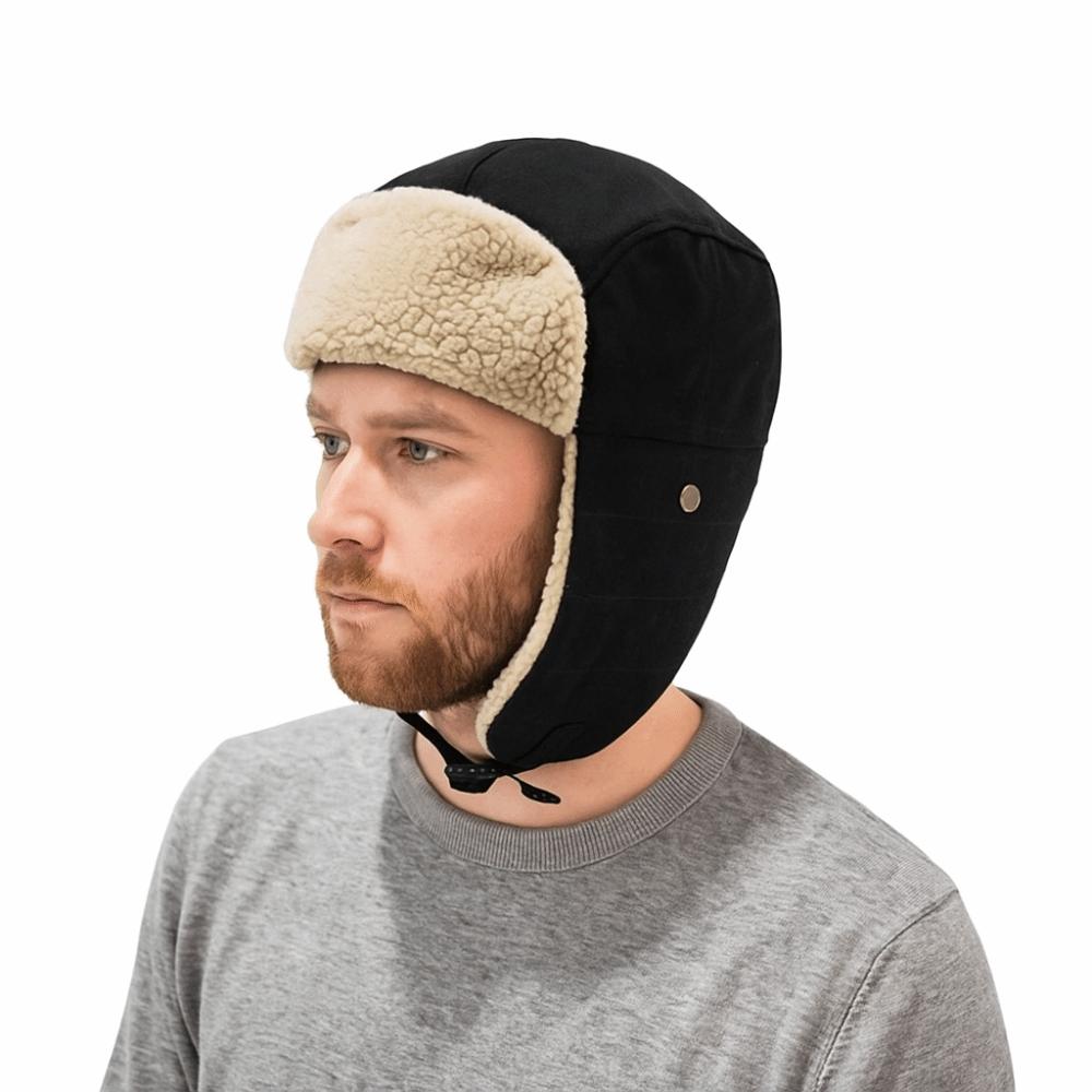 Thickened Winter Plush Hat Windproof Earflap Hat Fashion Ear Protective Hat  Women