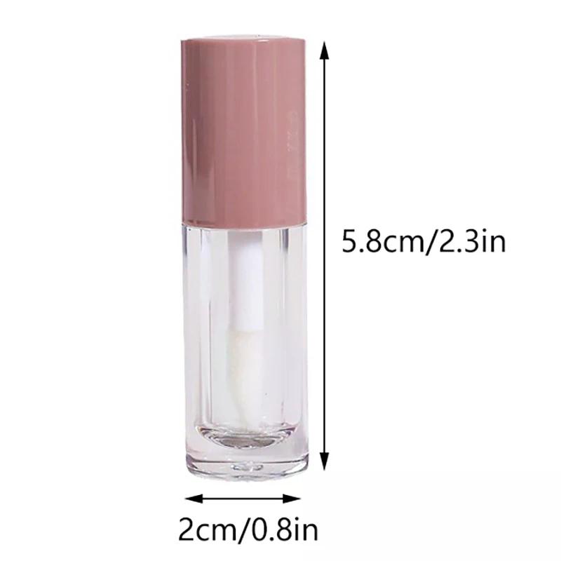 2ML Refillable Bottle Lip Glaze Empty Tube Lip Gloss Tube Lipstick Tube Lip Glaze Tube Eyelash Tube Thick Rod Travel Supplies
