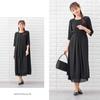 Summer summer large long black formal mourning formal (Margaret) wear, material, washable, size, dress, wear, women's, wear, wear, weddings, funerals,