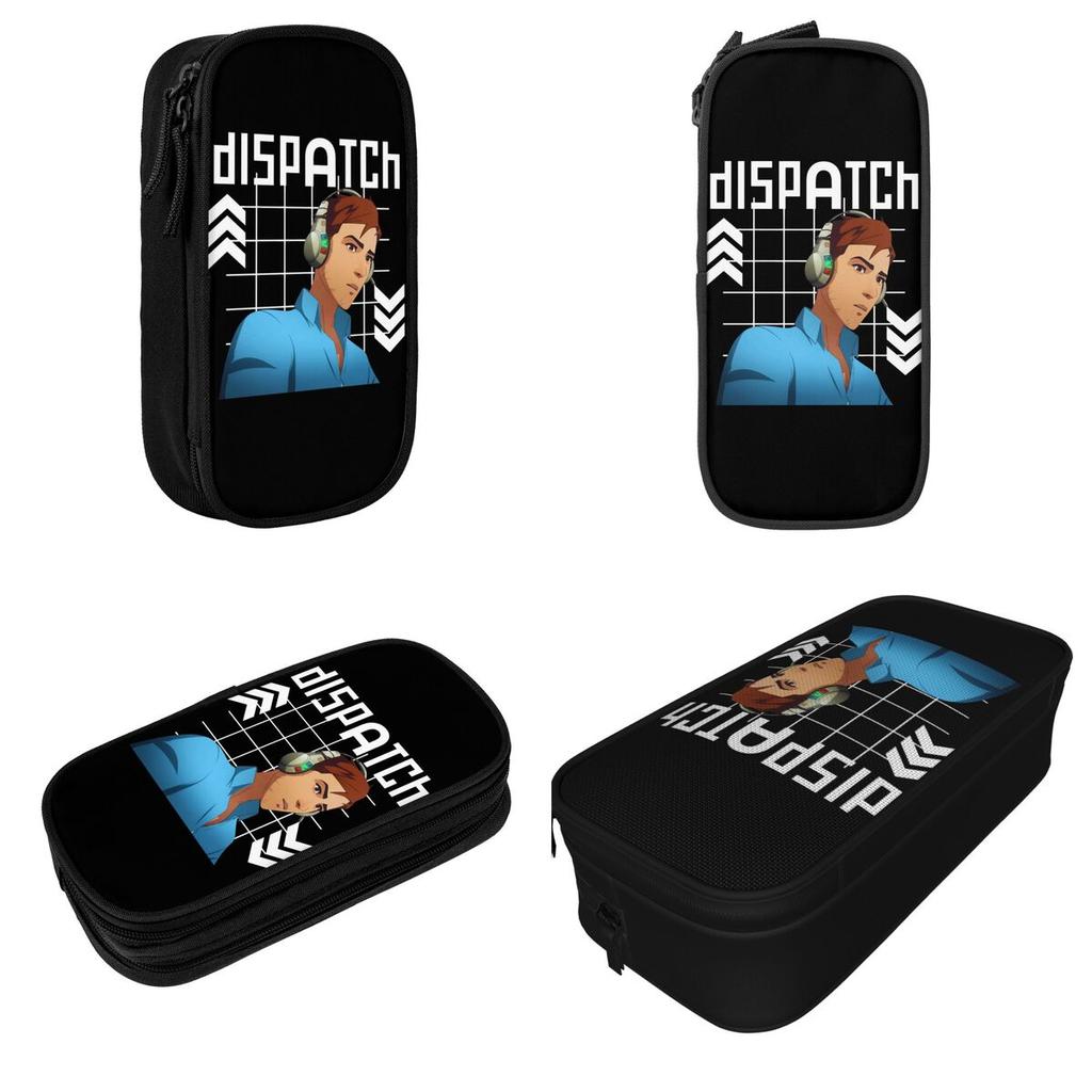 Large Capacity Pencil Case Dispatch Video Game Merch Double Layer Pencilcase Girl Make Up Bag Amazing Gift