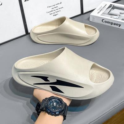 New Summer Men Fashion Non-Slip Thick Sole EVA Odor-Resistant Beach Sandals Slides Slippers