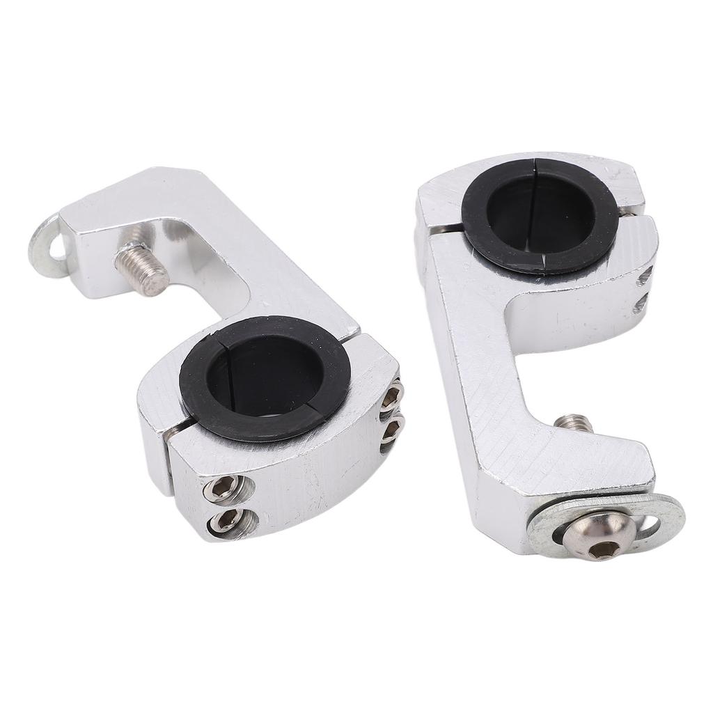 1 Pair Motorcycle Handguard Mount Aluminium Alloy Handle Protector Replacement for Suzuki