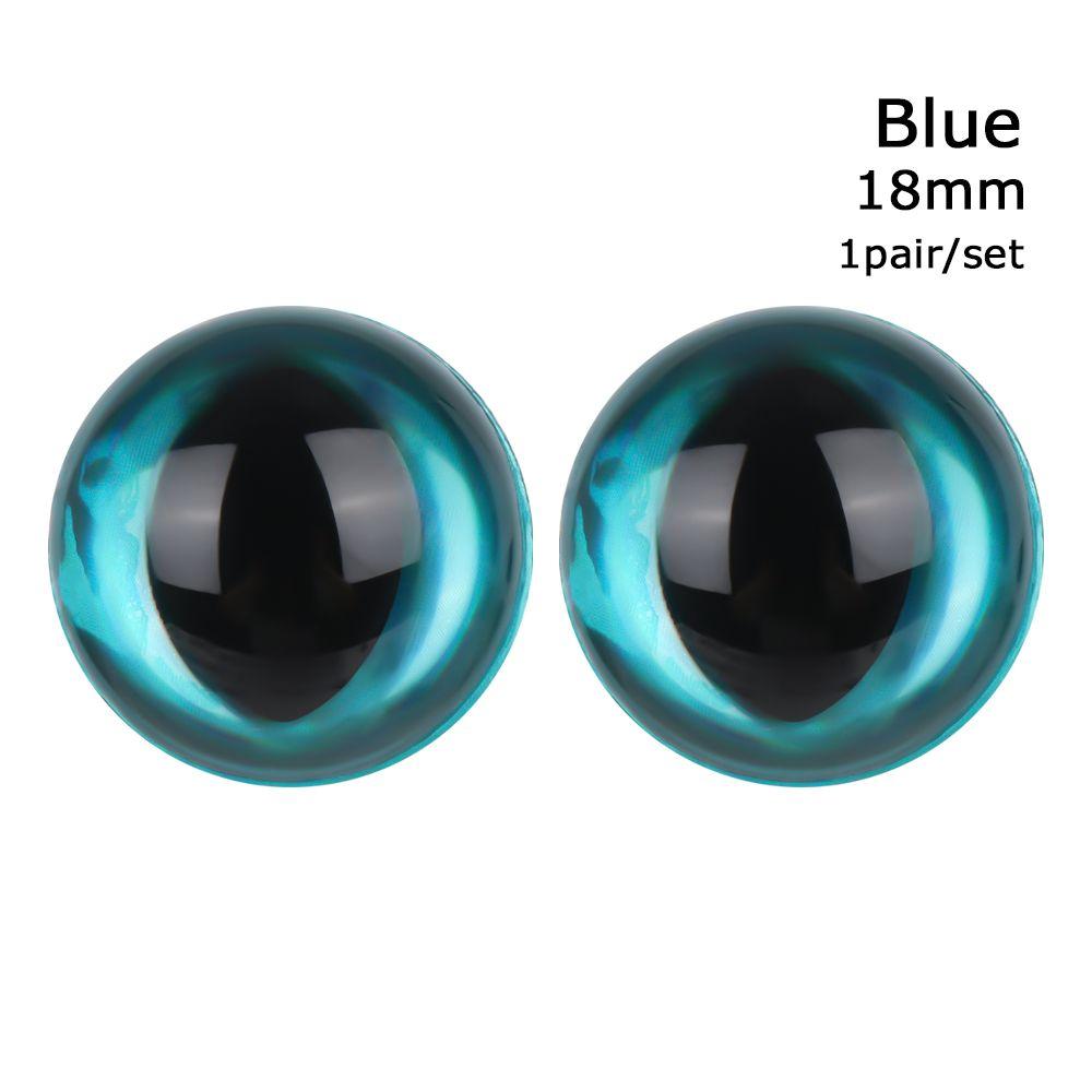 Color Toy Accessories DIY Eyes with Eyelashes Doll Accessories Stuffed Animal Supplies 3D Eyes