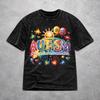 Women Men Autism Awareness Respect Love Support T Shirt Graphic Printed Washed Cotton Retro Outfit Tees