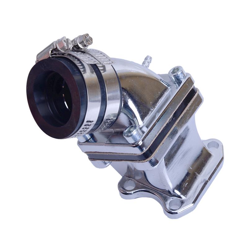 Intake Manifold Carburetor Connector Interface Reed Valve Fit for Honda 2 Stroke DIO 50 Kymco Elite Spree