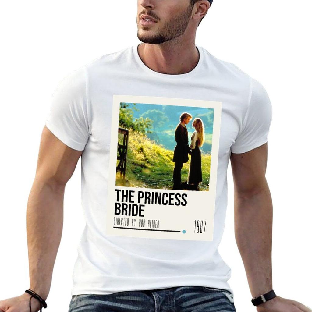 The Princess Bride Movie Poster Classic TShirt Work Wear Simple Tee Shirt