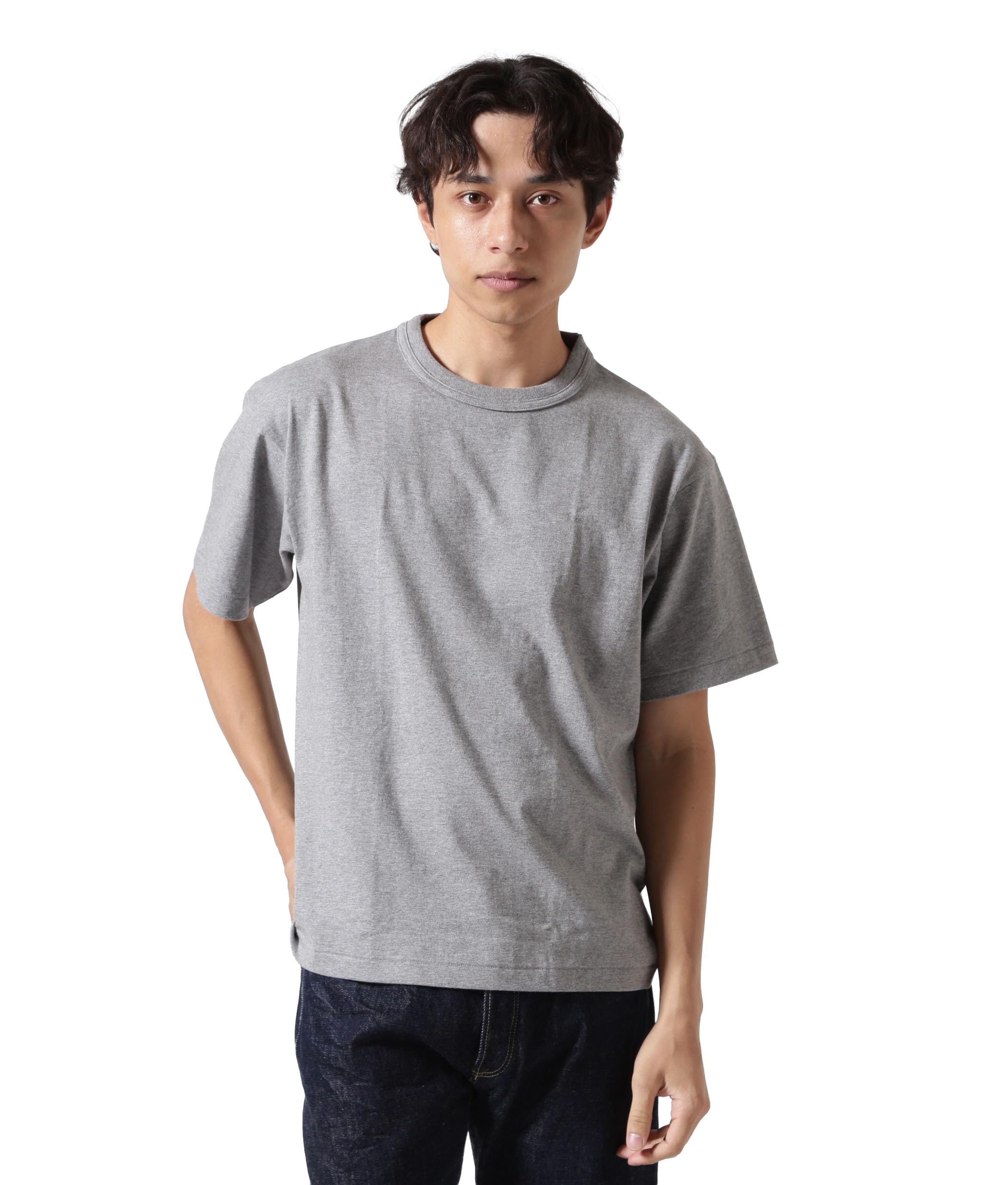 

Avirex Crew Neck Pack T-shirt Short Sleeve T-shirt Men s 2XL 020 Gray 783-5934018
