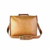 Pánská obchodní kožená taška Vintage Briefcase Laptop Messenger Bag Taška přes rameno