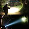 Outdoor Tactical Zoom Camping Waterproof Flash Light Aluminum Alloy Portable Torch Powerful LED Flashlight USB ReChargeable