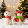 Snowman Plaster Mold Diy Scented Candle Mold Christmas Snowman Silicone Mold Reusable For Candle Making Home Decor Holiday Gifts