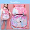 Cute And Spacious Oxford Fabric Backpack For Boys And Girls Grade 3-4 With Ergonomic Design
