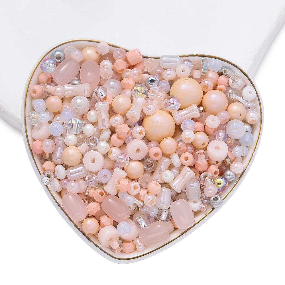 10g Marge rotunde din sticlă fațetată amestecate, distanțiere libere, sticlă de cristal, perle, articole pentru artizanat, pentru realizarea bijuteriilor, accesorii pentru brățări DIY